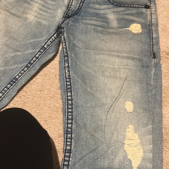 Used men true religion jeans blue size 42 - Picture 4 of 9